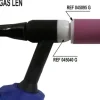 Bague isolante pour torches TIG SR17/SR17V/SR26/SR18 - pour montage GAS LENS