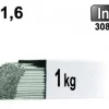 Baguettes métal d'apport TIG - INOX 308L - Ø 1,6 - Vrac 1kg