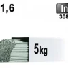 Baguettes métal d'apport TIG - INOX 308L - Ø 1,6 - Etui 5kg