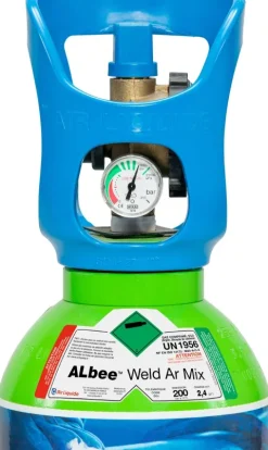 Bouteille ARGON+CO2 - ALBEE ARMIX 8% - 2,4 m3 AIR LIQUIDE - Détendeur intégré - B04