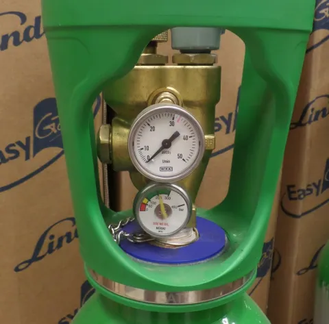 Bouteille ARGON 4.5 DUES MOBIL NEMO 2,3 m3 LINDE - Détendeur intégré -