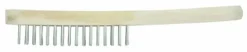 Brosse 4 rangs Acier- manche bois - KS TOOLS