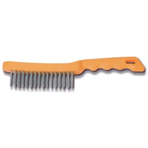 Brosse 4 rangs INOX- poignée ergonomique - GYS