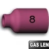 2 Buses N° 8 - Ø12 GAS LENS pour torches TIG SR17 / SR26 / SR18