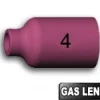 2 Buses N° 4 - Ø6,5 GAS LENS pour torches TIG SR17 / SR26 / SR18