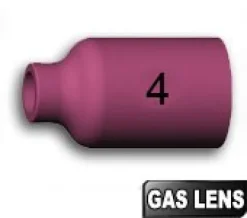 2 Buses N° 4 - Ø6,5 GAS LENS pour torches TIG SR17 / SR26 / SR18
