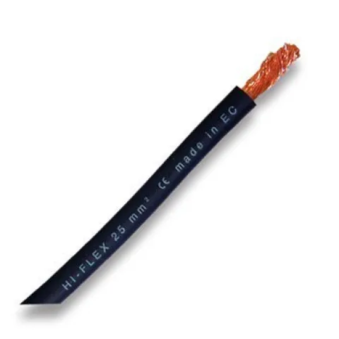 Câble de soudure 25 mm² - (vendu au mètre)