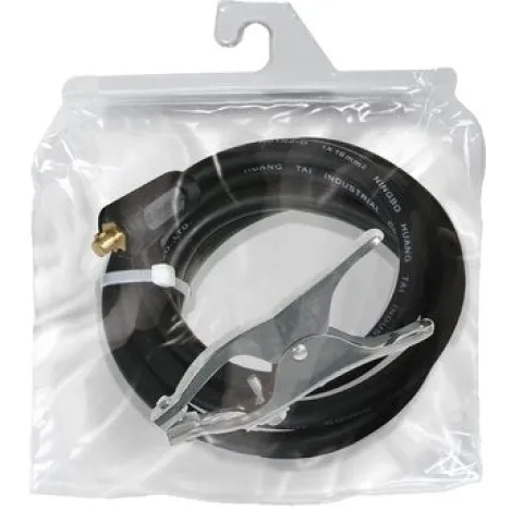 Câble pince de masse 250 A : monté, 3m, câble Ø 25mm², pince de masse , connecteur 10/25 - GYS -