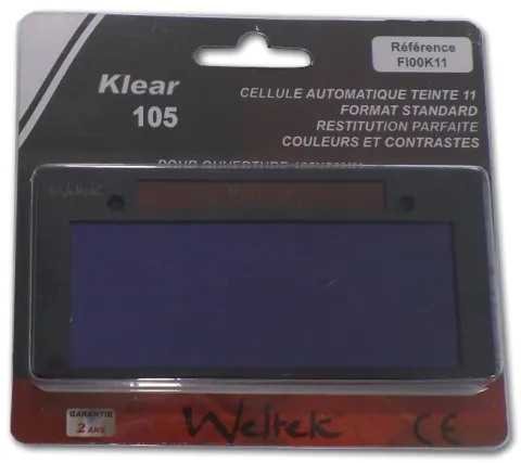 Cellule automatique Klear 105 - 105x50mm - Teinte 11 - WELTEK