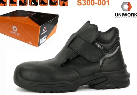 Chaussure de soudeur en cuir - T48 - UNIWORK