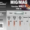 Coffret Torche MIG 150 A (MB15)