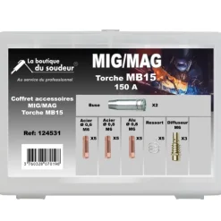 Coffret Torche MIG 150 A (MB15)