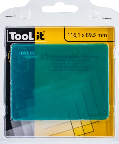 5 Écrans de garde - Extérieur 116,1 x 89,5 mm pour masque LCD MASTER 9-13G