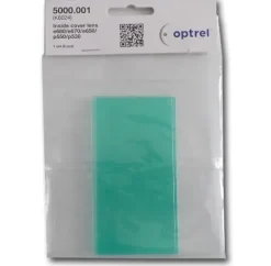 5 Écrans de garde - Intérieur 107 X 55 mm pour masque OPTREL P550 / E684