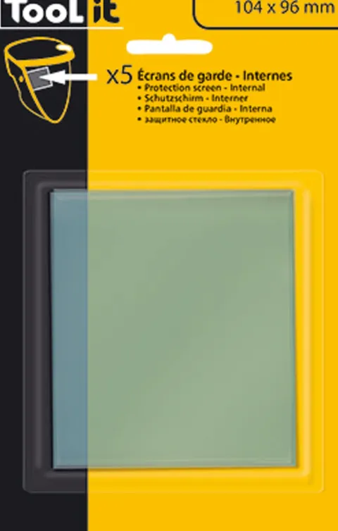 5 Écrans de garde - Intérieur 104 x 96 mm pour masque LCD SPACEWIEW 5-9 / 9-13