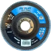 DISQUE A LAMELLES D125 GRAIN 80 ~ BOMBÉ ~ FIL°FLEX