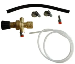 Détendeur pour bouteilles jetable 60L - valve - TELWIN -