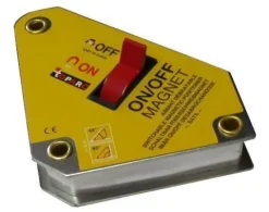 EQUERRE MAGNETIQUE avec intérrupteur marche/arret - Epaisseur 30 mm - Côté 110mm