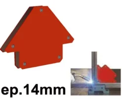EQUERRE MAGNETIQUE - Epaisseur 14 mm - Côté 85mm