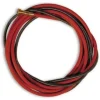Gaine Rouge Acier 4 m, Ø 1/1,2