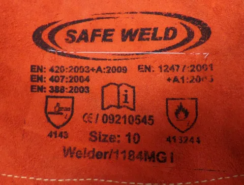 Gants cuir souple spécial MIG/MAG -TIG - TELWIN