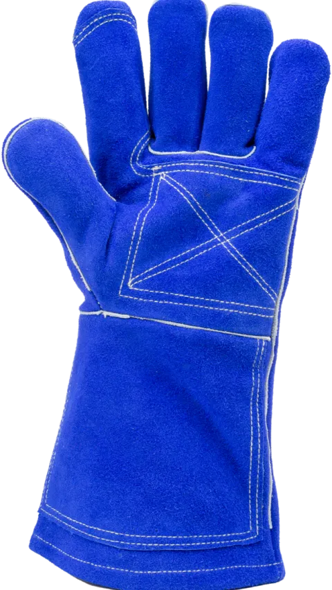 Gants de soudeur 150°C - BLEU