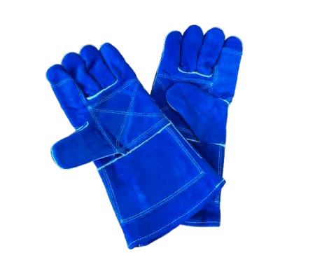Gants de soudeur 150°C - BLEU