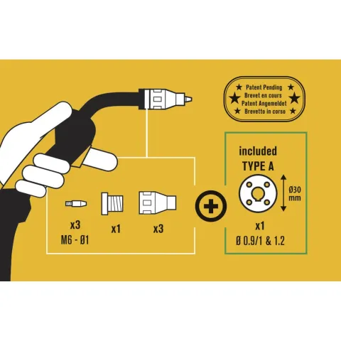 Kit No Gas pour TORCHE 250A - Type A - GYS
