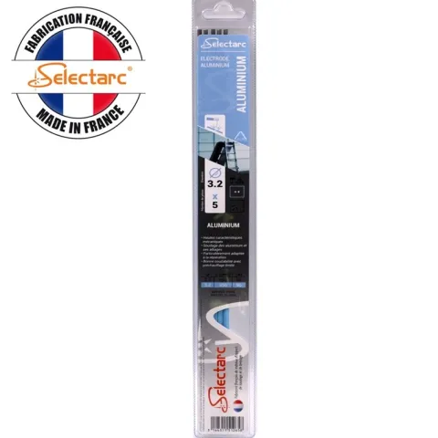Électrode Aluminium - D 3,2 - (Blister de 5 pièces)