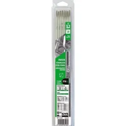 Électrodes INOX 316L - D 3,2 - (Blister de 25 pièces )