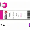5 électrodes 150 mm, tungstène E3, Ø 2.4 mm - Lila - Binzel -
