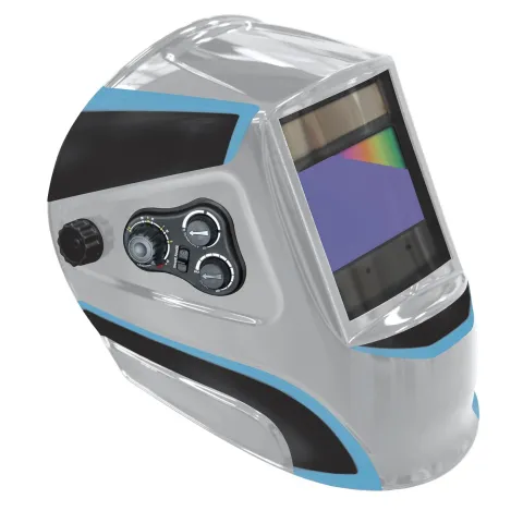 Masque de soudeur LCD ERGOTECH+ 5-9 / 9-13 G TRUE COLOR - SILVER - GYS