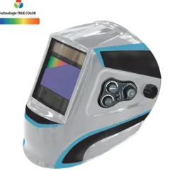 Masque de soudeur LCD ERGOTECH+ 5-9 / 9-13 G TRUE COLOR - SILVER - GYS