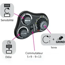 Masque de soudeur LCD ERGOTECH+ 5-9 / 9-13 G TRUE COLOR - DREAM - GYS