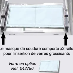 Masque de soudeur LCD SPACEVIEW AZUR TRUE COLOR XXL - GYS