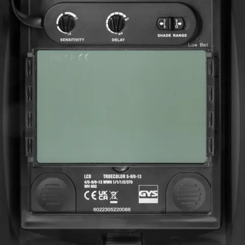 Masque de soudeur LCD ZEUS 5-9 / 9-13 G TRUE COLOR - COSMIC - GYS