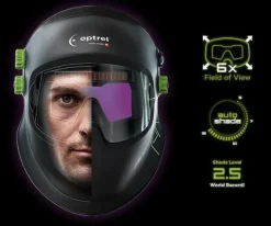 Masque de soudeur OPTREL PANORAMAXX CLT 4-12 - BLACK
