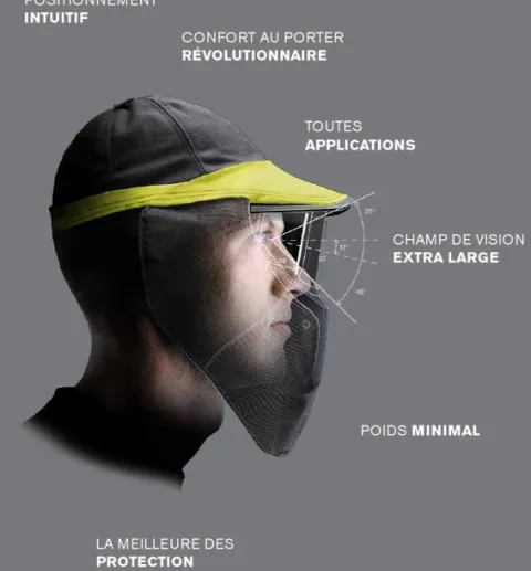Masque de soudeur OPTREL WELDCAP TISSU