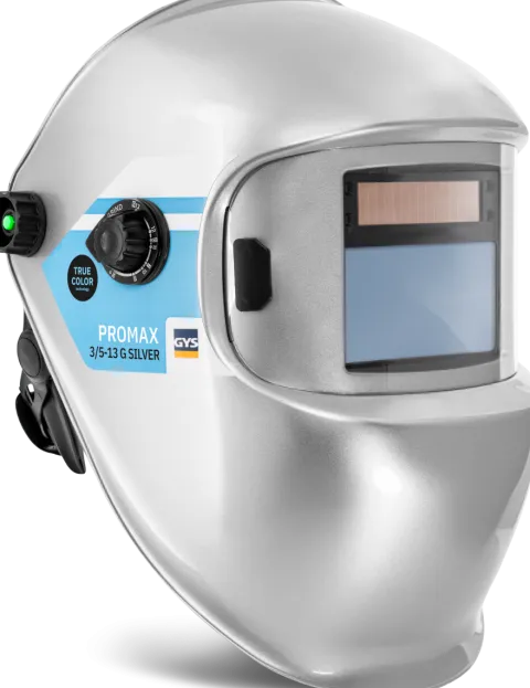 Masque de soudeur PROMAX LCD 9-13G - SILVER - TRUE COLOR - GYS