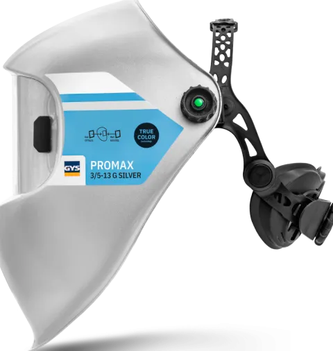 Masque de soudeur PROMAX LCD 9-13G - SILVER - TRUE COLOR - GYS