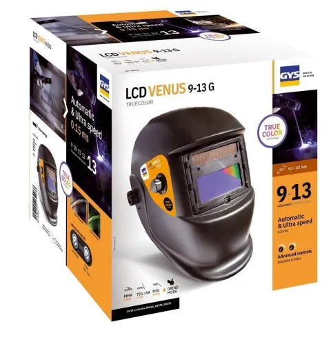 MASQUE DE SOUDEUR VENUS LCD 9-13G - TRUE COLOR - GYS