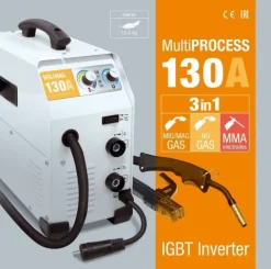 Poste de soudure MIG EASYMIG 130 -120A 230V - 3 EN1 - GYS