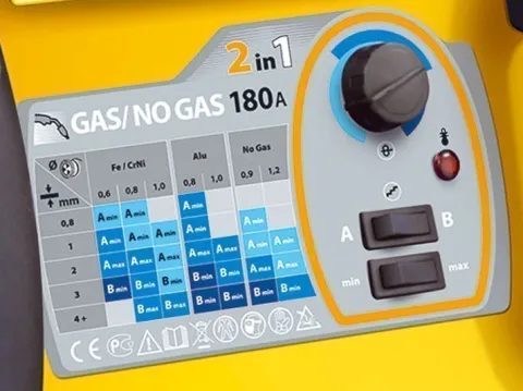 Poste de soudure MIG SMARTMIG 182 180A 230V - 2 EN1 - GYS