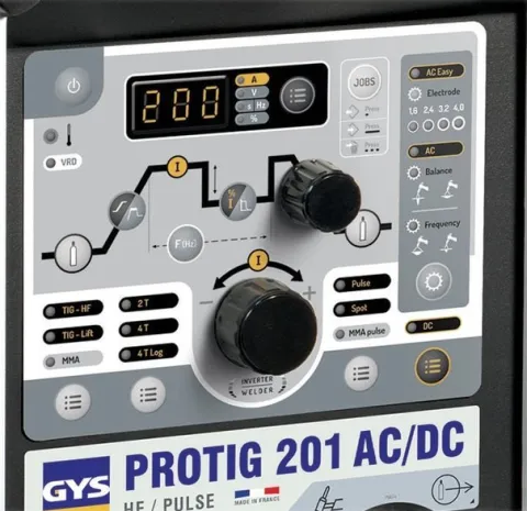 Poste de soudure PROTIG 201 AC/DC avec accessoires - GYS