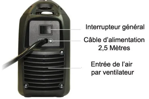 Poste à souder CASTOARC 180 - Livré en mallette - CASTOLIN