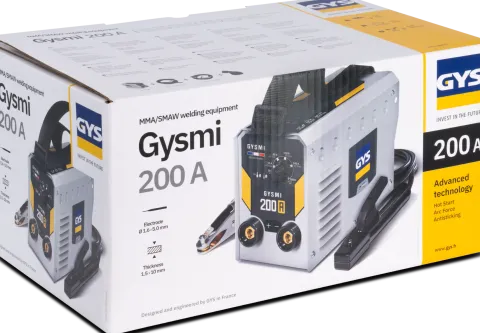 Poste à souder GYSMI 200A - Livré en boite carton - GYS