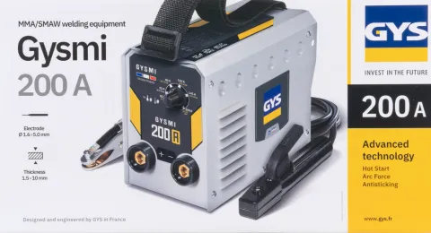 Poste à souder GYSMI 200A - Livré en boite carton - GYS