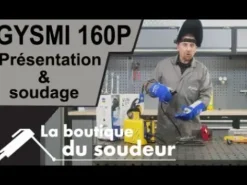 Poste à souder GYSMI E160 - Livré avec masque réglable LCD TECHNO 11 - TRUE COLOR - GYS