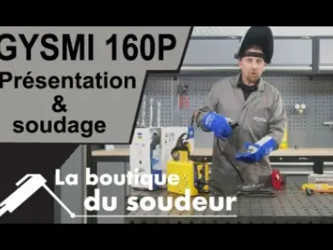 Poste à souder GYSMI E160 - Livré avec masque réglable LCD TECHNO 11 - TRUE COLOR - GYS
