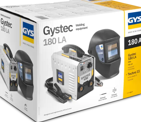 Poste à souder GYSTEC 180 LA + Masque lcd Techno 11 - GYS